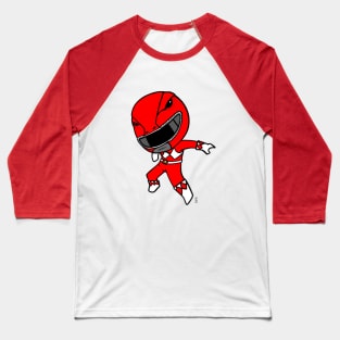 Chibi Red Ranger Baseball T-Shirt